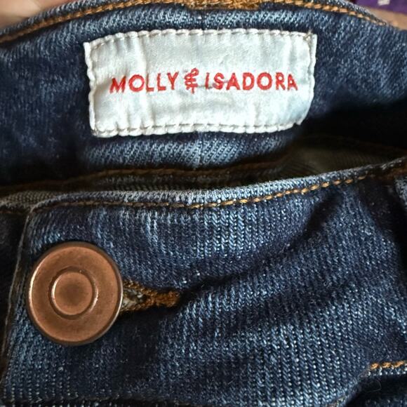 Molly & Isadora Women’s Sz 10 Girlfriend Jeans - Picture 4 of 8